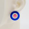 Asymmetrical Concentric Circle #A016 Earrings