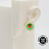 Asymmetrical Concentric Circle #A017 Earrings