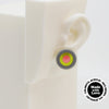Asymmetrical Concentric Circle #A018 Earrings