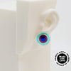 Asymmetrical Concentric Circle #A019 Earrings