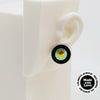 Asymmetrical Concentric Circle #A020 Earrings