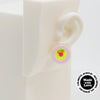 Asymmetrical Concentric Circle #A021 Earrings