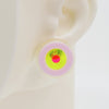 Asymmetrical Concentric Circle #A021 Earrings