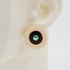 Asymmetrical Concentric Circle #A022 Earrings
