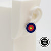 Asymmetrical Concentric Circle #A023 Earrings