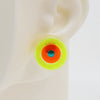 Asymmetrical Concentric Circle #A023 Earrings