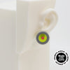 Asymmetrical Concentric Circle #A024 Earrings