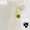 Asymmetrical Concentric Circle #A026 Earrings
