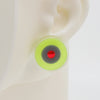 Asymmetrical Concentric Circle #A026 Earrings