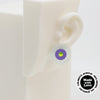 Asymmetrical Concentric Circle #A027 Earrings