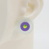 Asymmetrical Concentric Circle #A027 Earrings
