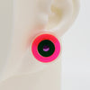 Asymmetrical Concentric Circle #A028 Earrings