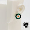 Asymmetrical Concentric Circle #A029 Earrings