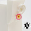 Asymmetrical Concentric Circle #A029 Earrings