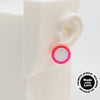 Asymmetrical Concentric Circle #A001 Earrings