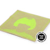 IRON-ON Embroidery Patches SQ #003 DuoTone