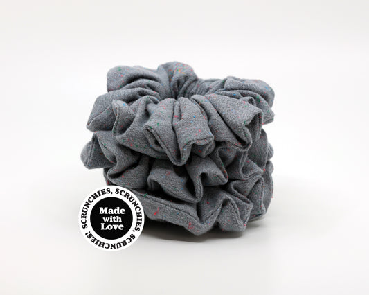Scrunchie Grey Speckled