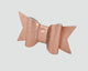 Mini Italian Leather Hair Bow #033