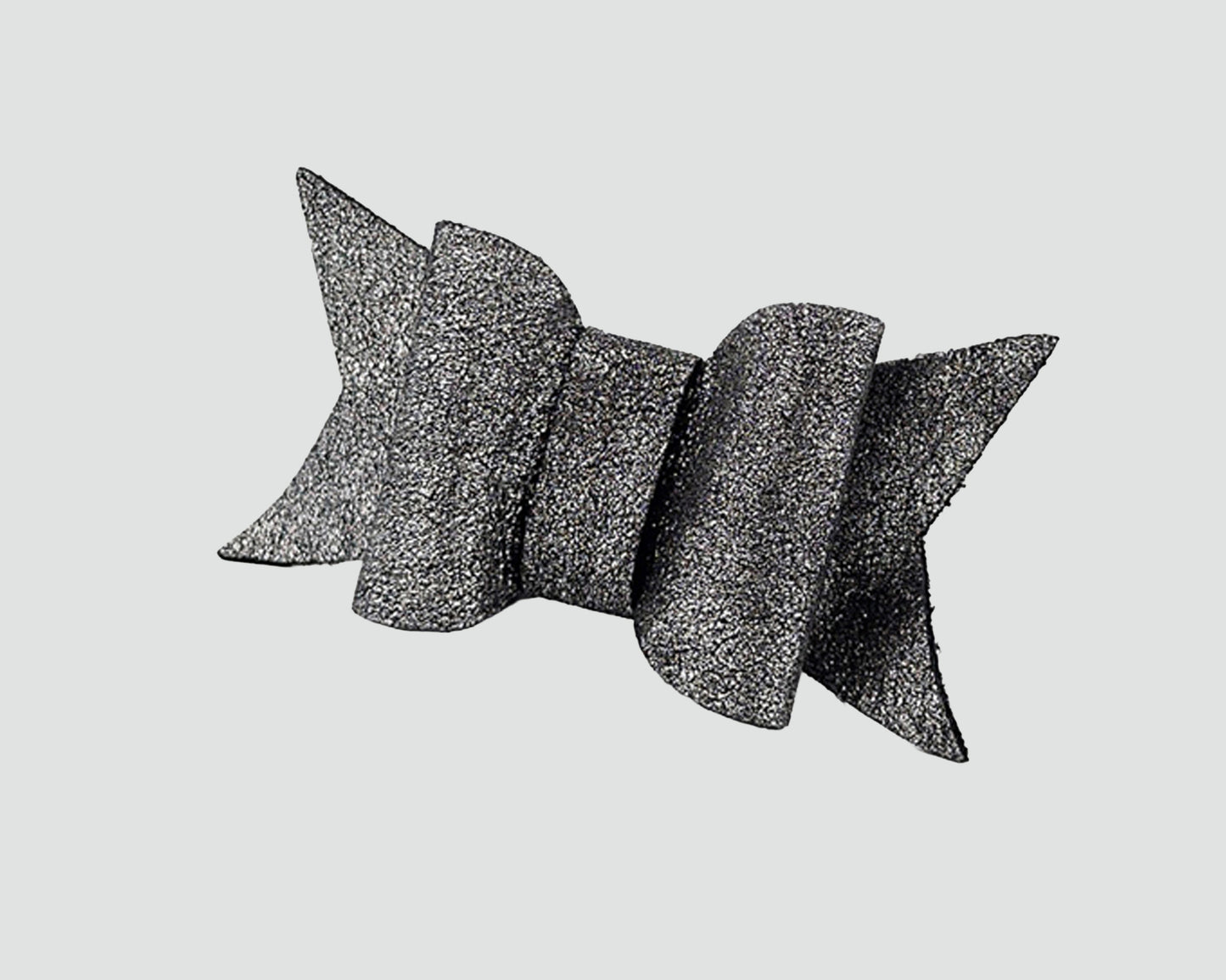 Mini Italian Leather Hair Bow #040