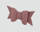 Mini Italian Leather Hair Bow #044