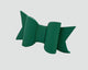 Mini Italian Leather Hair Bow #052