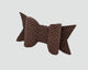 Mini Italian Leather Hair Bow #061