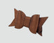 Mini Italian Leather Hair Bow #064