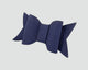 Mini Italian Leather Hair Bow #065