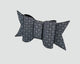 Mini Italian Leather Hair Bow #071