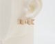 Italian Leather Bow #A002 Earrings