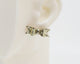 Italian Leather Bow #A035 Earrings