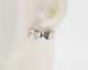 Italian Leather Bow #A040 Earrings