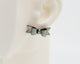 Italian Leather Bow #A042 Earrings