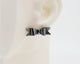 Italian Leather Bow #A045 Earrings