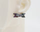 Italian Leather Bow #A060 Earrings