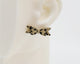 Italian Leather Bow #A063 Earrings