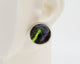 Wool & Fiber Asymmetrical Earrings #A001