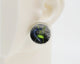 Wool & Fiber Asymmetrical Earrings #A002