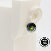 Wool & Fiber Asymmetrical Earrings #A002