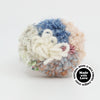Wool & Mix Fiber Pin Brooch #001