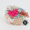Wool & Mix Fiber Pin Brooch #005