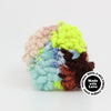 Wool & Mix Fiber Pin Brooch #011