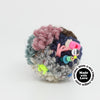 Wool & Mix Fiber Pin Brooch #030
